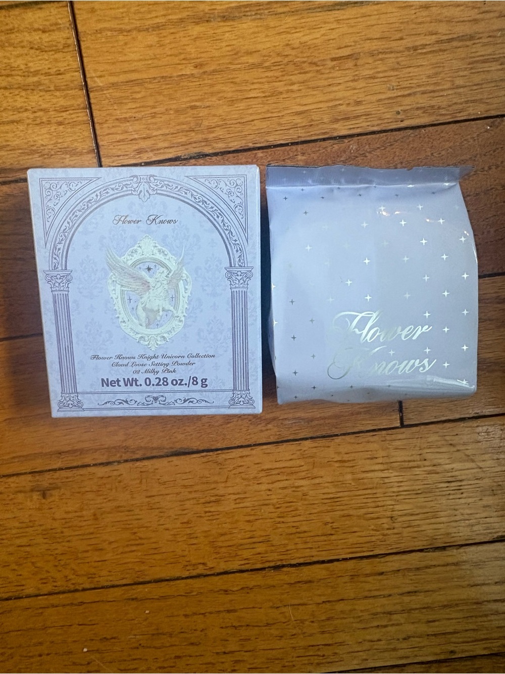 Flower Knows Translucent Setting Powder — Milky Pink (02)